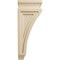 Ekena Millwork 6"W x 4 3/4"D x 12"H Arts and Crafts Corbel, Rubberwood COR06X04X12ARRW - alternate 3